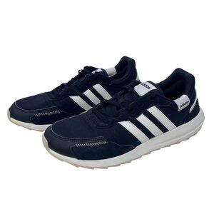 Adidas Retrorun sneakers black white womens 8.5 athletic running gym active